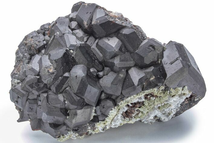 Andradite Garnet Cluster with Hedenbergite - Inner Mongolia #225099